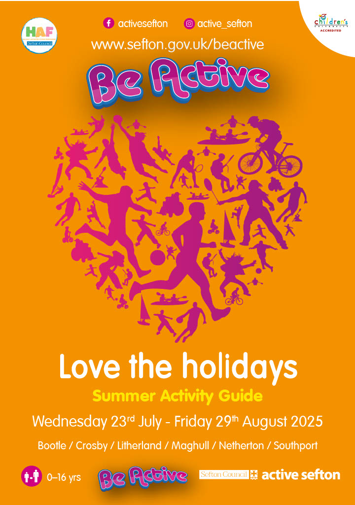Active sefton booklet cover
