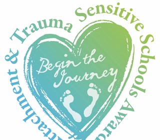 trauma sensitive award logo heart 