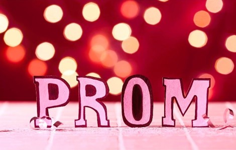 Sign reading PROM