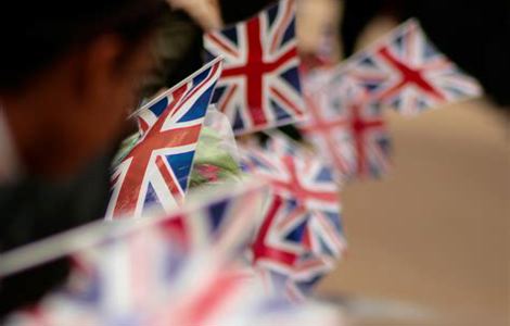 Union Jack flags