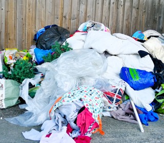 Fly-tipping at Kirkstone Road North