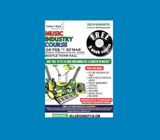 Music Industry course flyer