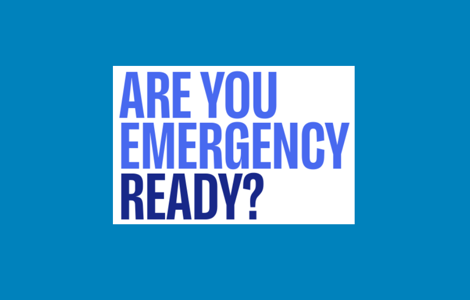 Logo showing the words Are You Emergency Ready?