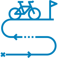 Themed cycling routes 