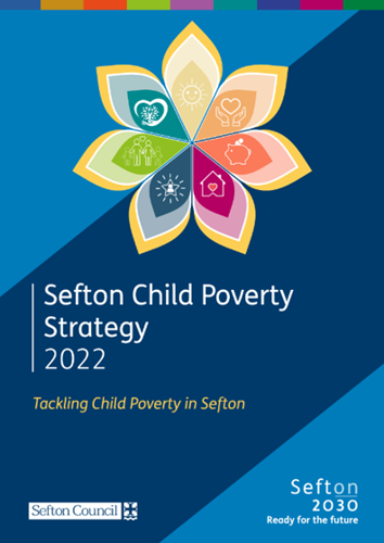 Child Poverty Strategy 2022 front cover