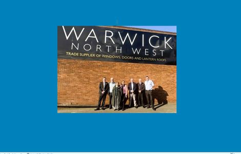 Visitors including Cllr Paulette Lappin  and Bootle MP Peter Dowd outside Warwick North West factory